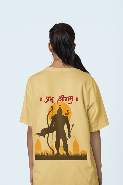 Prabhu Shree Ram Unisex Oversize T-Shirts - Main Image