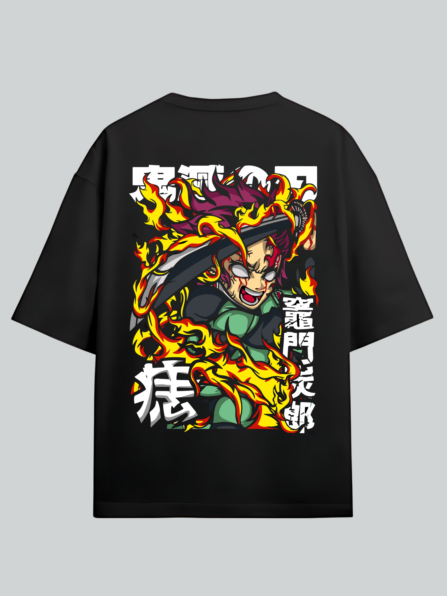 Tanjrio Kamado/ Demon Slayer/ Unisex Oversize T-Shirt