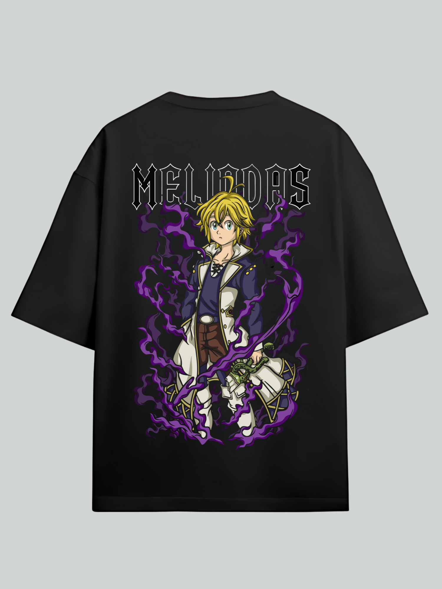 Meliodas / Seven Deadly Sins / Unisex Oversize T-shirt.