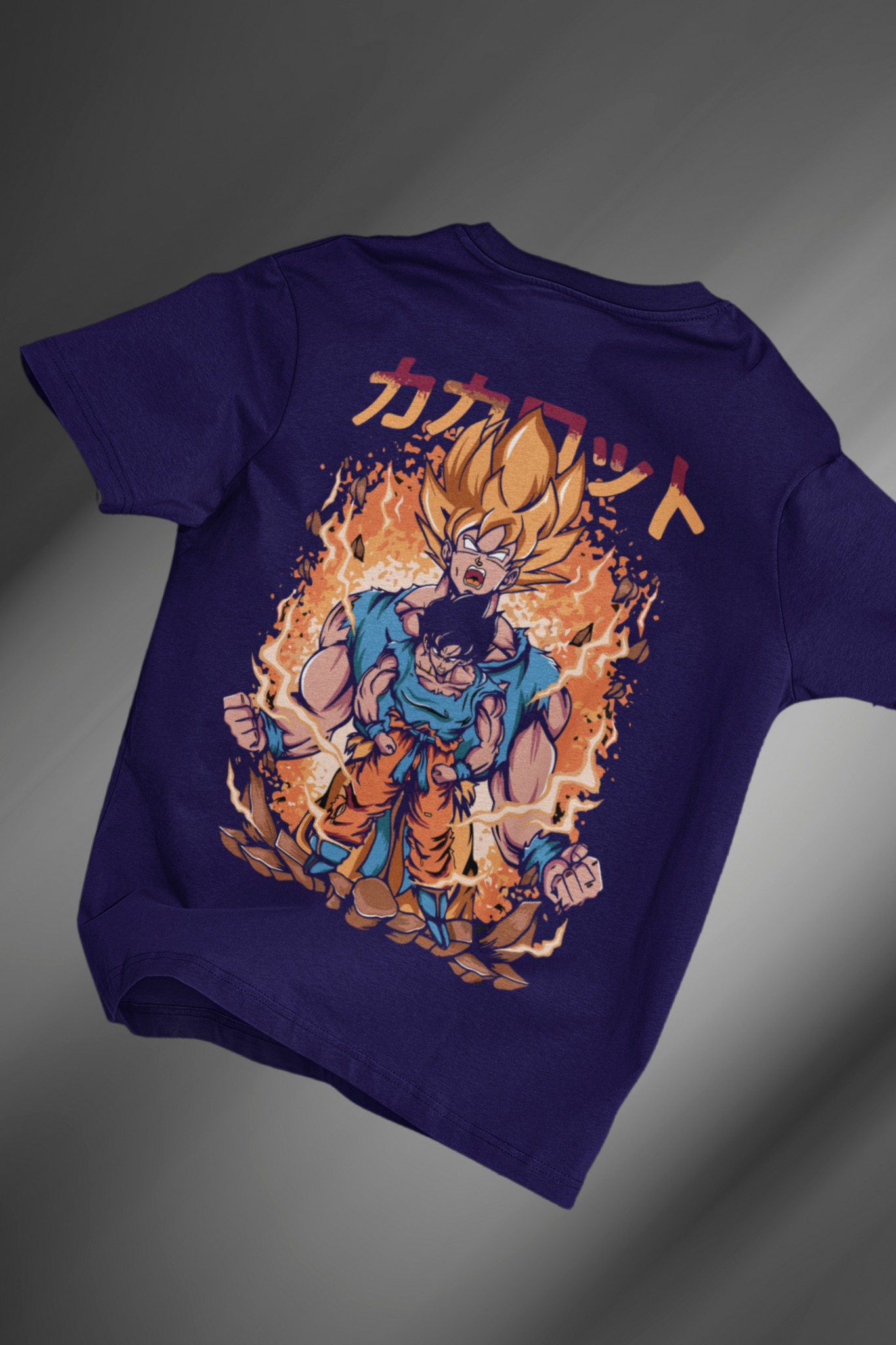 Sayian Goku / Dragonball Z / Unisex Oversize T-Shirt.