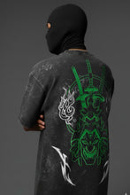 Zoro / Three Swords Style Onigiri / Unisex Acid Wash Oversize T-shirt