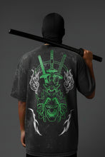 Zoro / Three Swords Style Onigiri / Unisex Acid Wash Oversize T-shirt