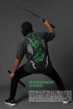 Zoro / Three Swords Style Onigiri / Unisex Acid Wash Oversize T-shirt