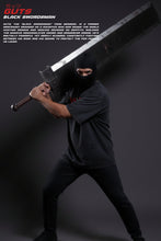 Guts / Black Swordsman / Unisex Acid Wash Oversize T-shirt