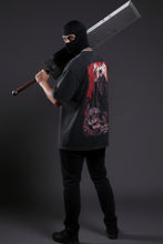 Guts / Black Swordsman / Unisex Acid Wash Oversize T-shirt