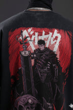 Guts / Black Swordsman / Unisex Acid Wash Oversize T-shirt