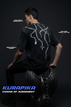 kurapika / Chains of Judgement / Hunter X Hunter Anime / Acid Wash Oversize T-shirt