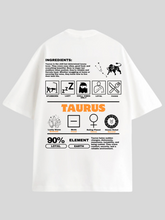 Zodiac Taurus / Unisex Oversized T-shirt