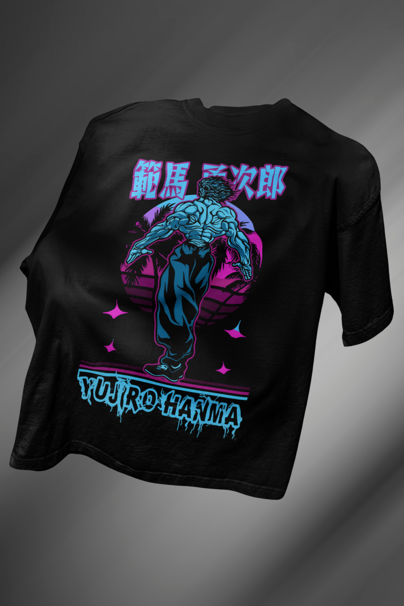 Yujiro Hanma / Baki / Oversize T-shirt Unisex