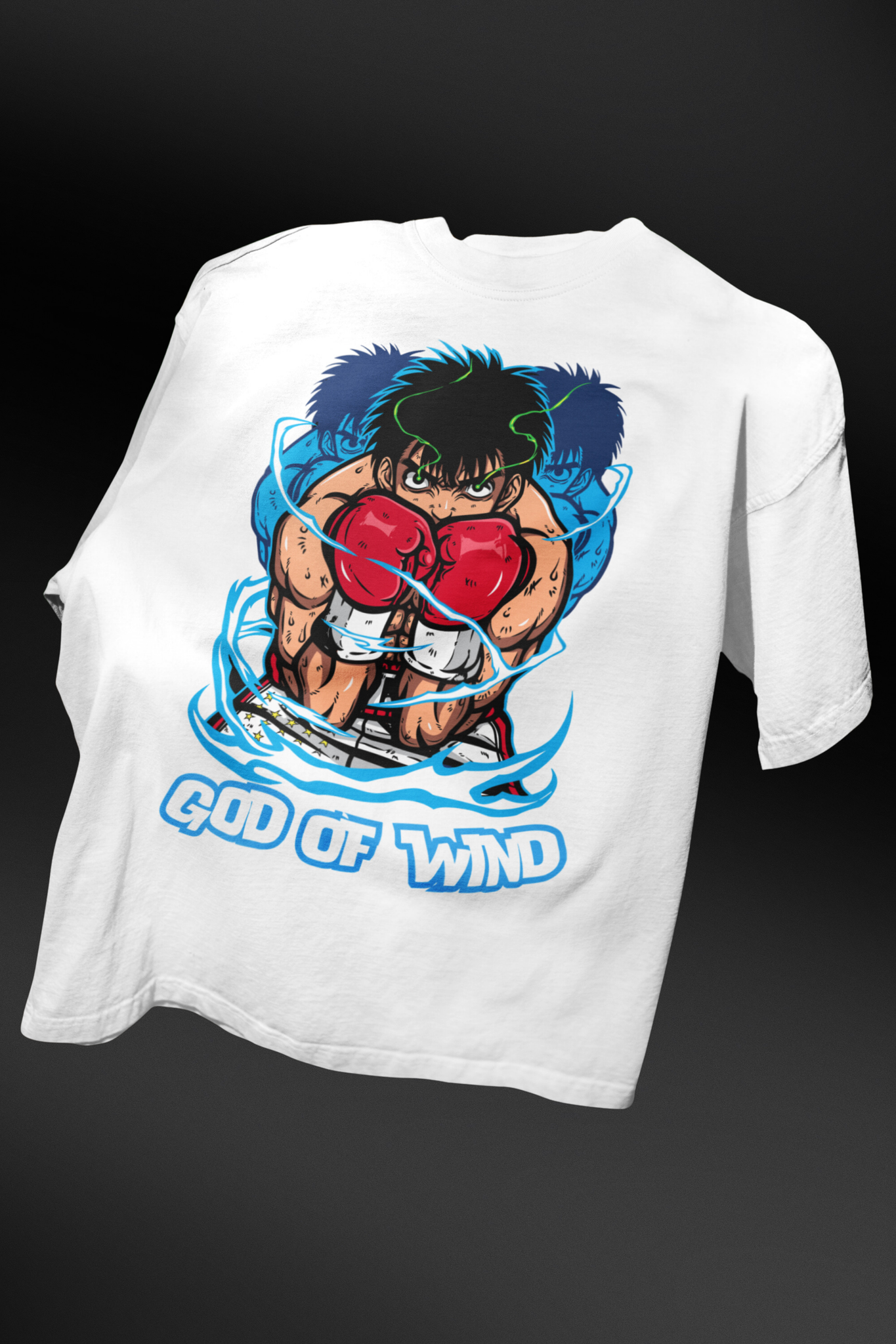 Ippo/ God Of Wind/ Unisex Oversize T-shirt.