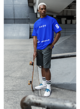 COMBAT SUIT / Kaiju no 8 / Unisex Oversize T-shirt / Royal Blue