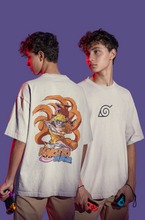 Uzumaki Naruto / Naruto / Unisex Oversize T-shirt Off White
