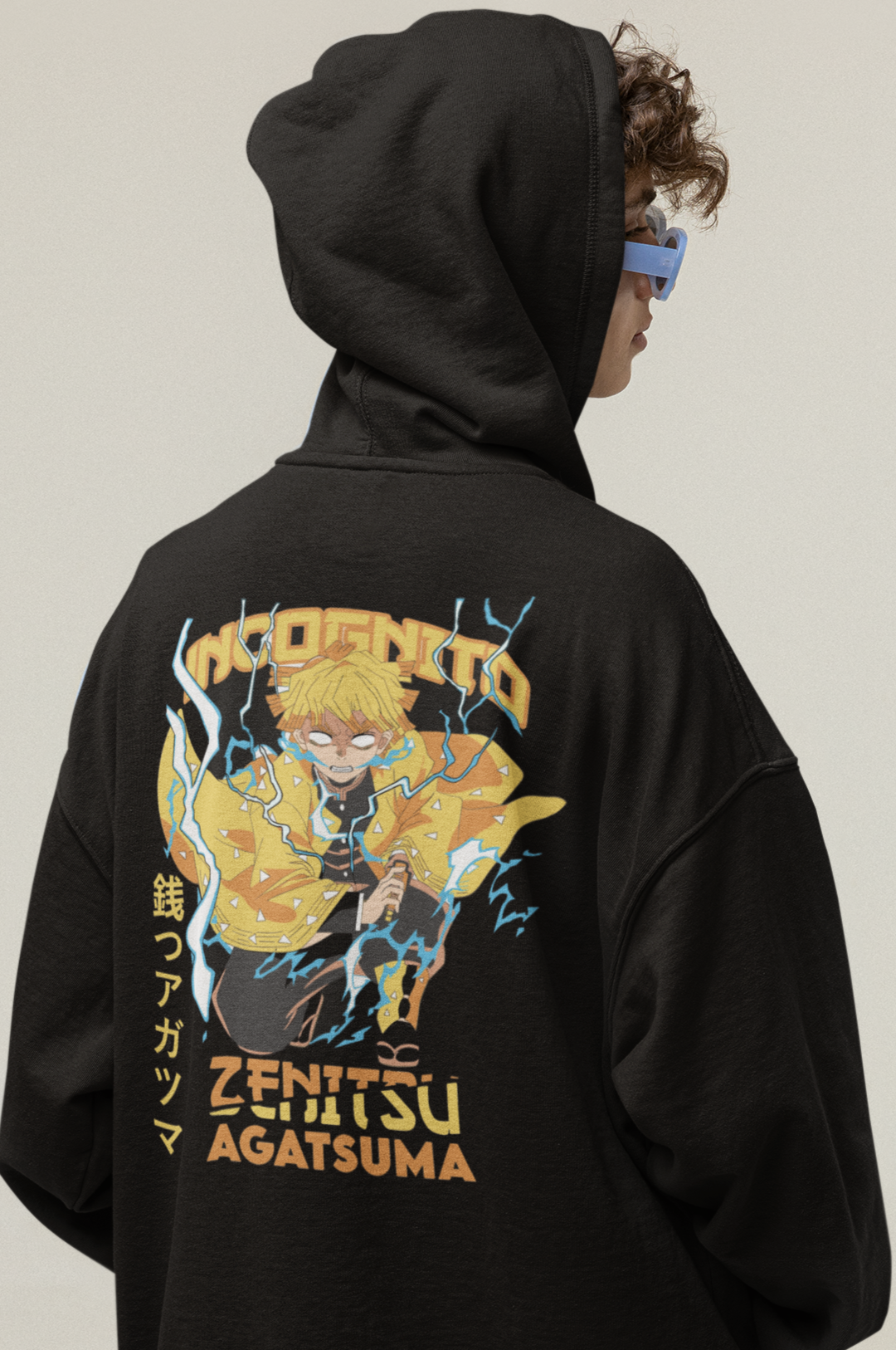 Zenitsu / Demon Slayer / Unisex Oversize Hoodie