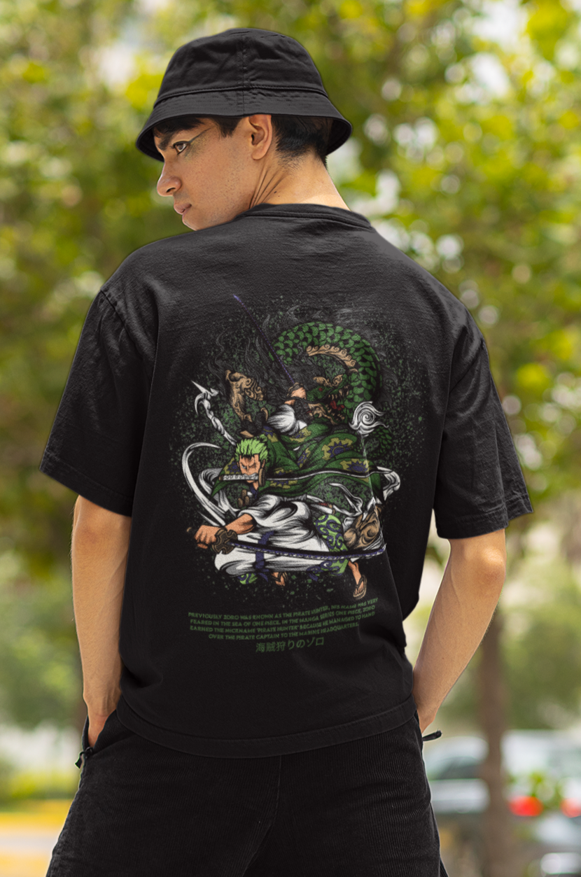 One Piece Zoro (King Of Hell) Unisex Oversize T-shirt