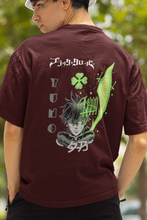 Black Clover (Yuno) Unisex Oversize T-shirt