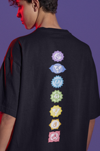 Seven Chakra Unisex Oversize T-Shirts
