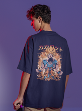 Sayian Goku / Dragonball Z / Unisex Oversize T-Shirt.