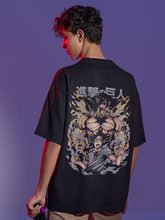 Eren Yeager/ Attack on Titan/ Unisex Oversize T-Shirt