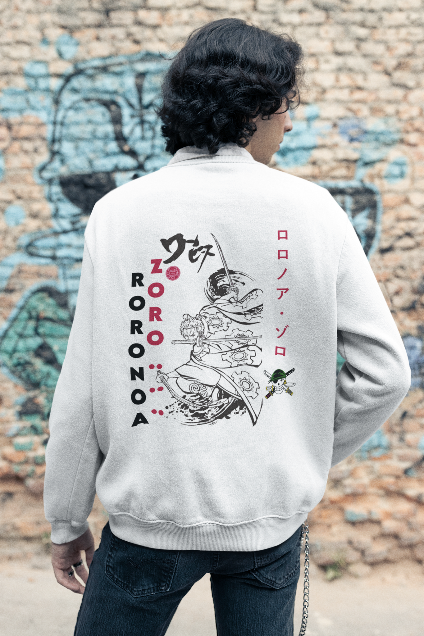 One Piece Roronoa Zoro (King of Hell) Unisex Classic Fit Sweatshirt