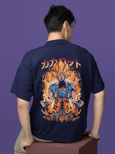 Sayian Goku / Dragonball Z / Unisex Oversize T-Shirt.