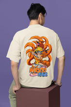 Uzumaki Naruto / Naruto / Unisex Oversize T-shirt Off White