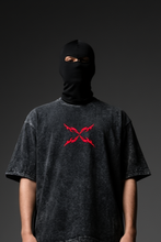 kaneki ken / Rinkaku / Tokyo Ghoul / Unisex Anime Acidwash Oversize T-shirt