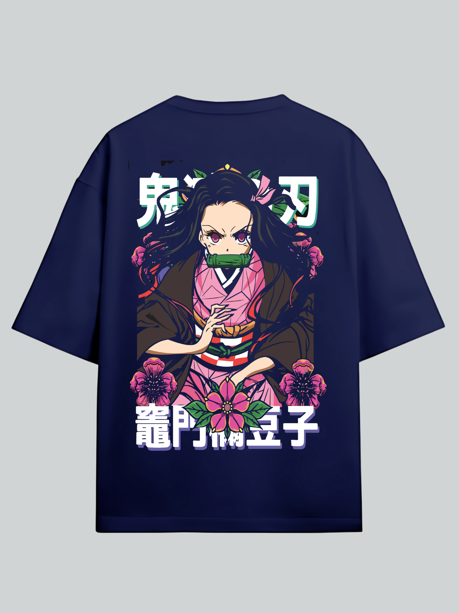 Nezuko/ Demon Slayer/ Oversize T-Shirt.