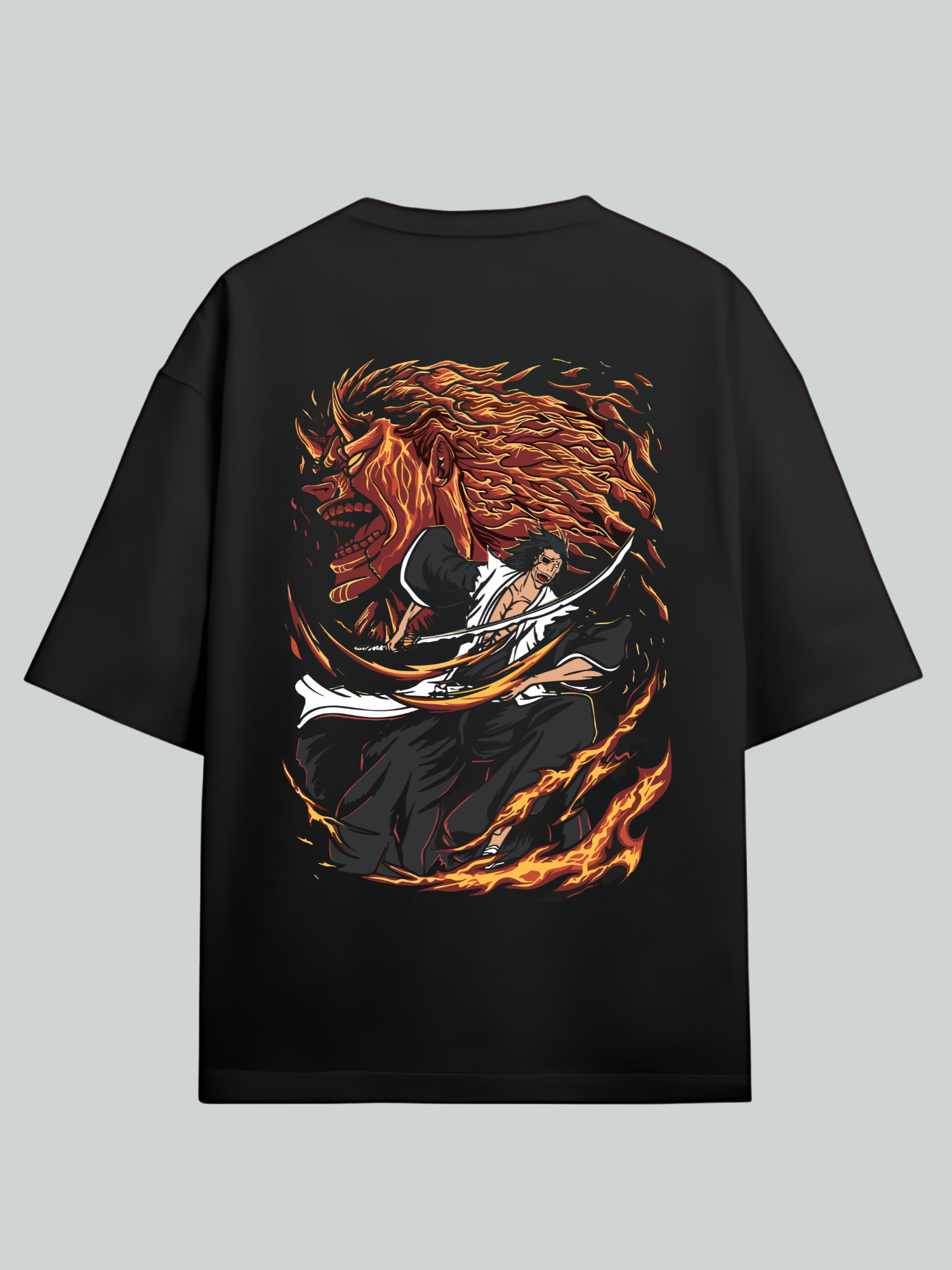 zaraki kenpachi/ Bleach/ Unisex Oversize T-Shirt