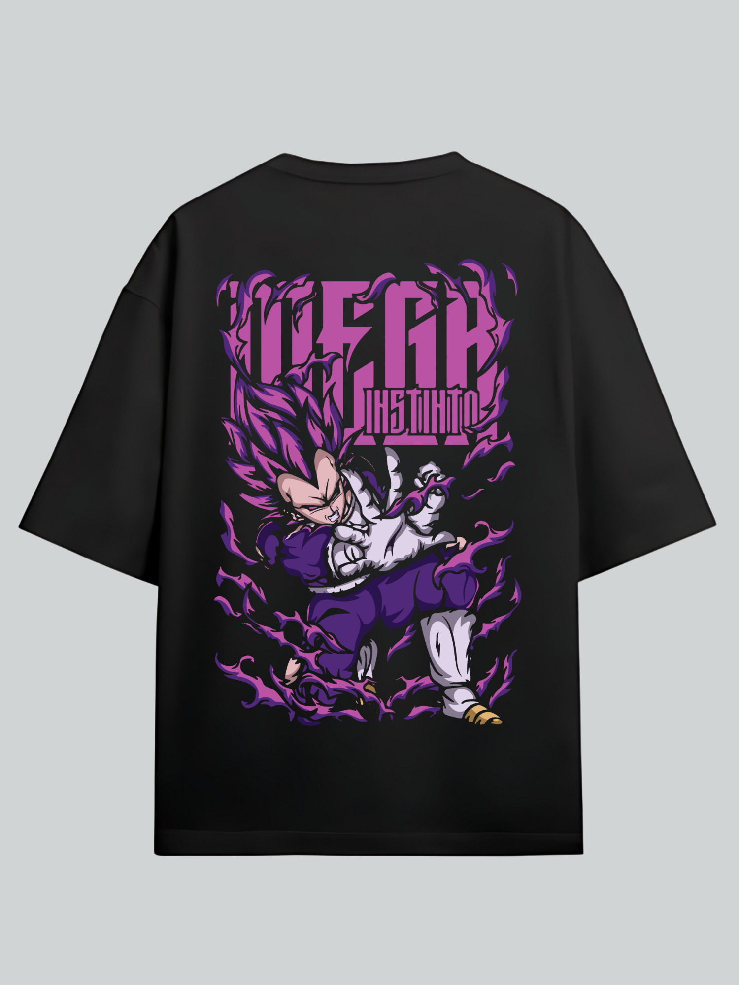 Prince Vegeta / Dragonball Z / Unisex Oversize T-Shirt