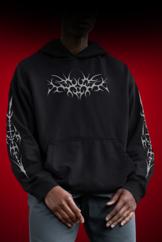 Cursed Dragon Armor Oversize Hoodie/ Unisex