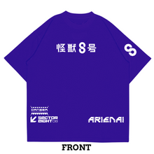 COMBAT SUIT / Kaiju no 8 / Unisex Oversize T-shirt / Royal Blue