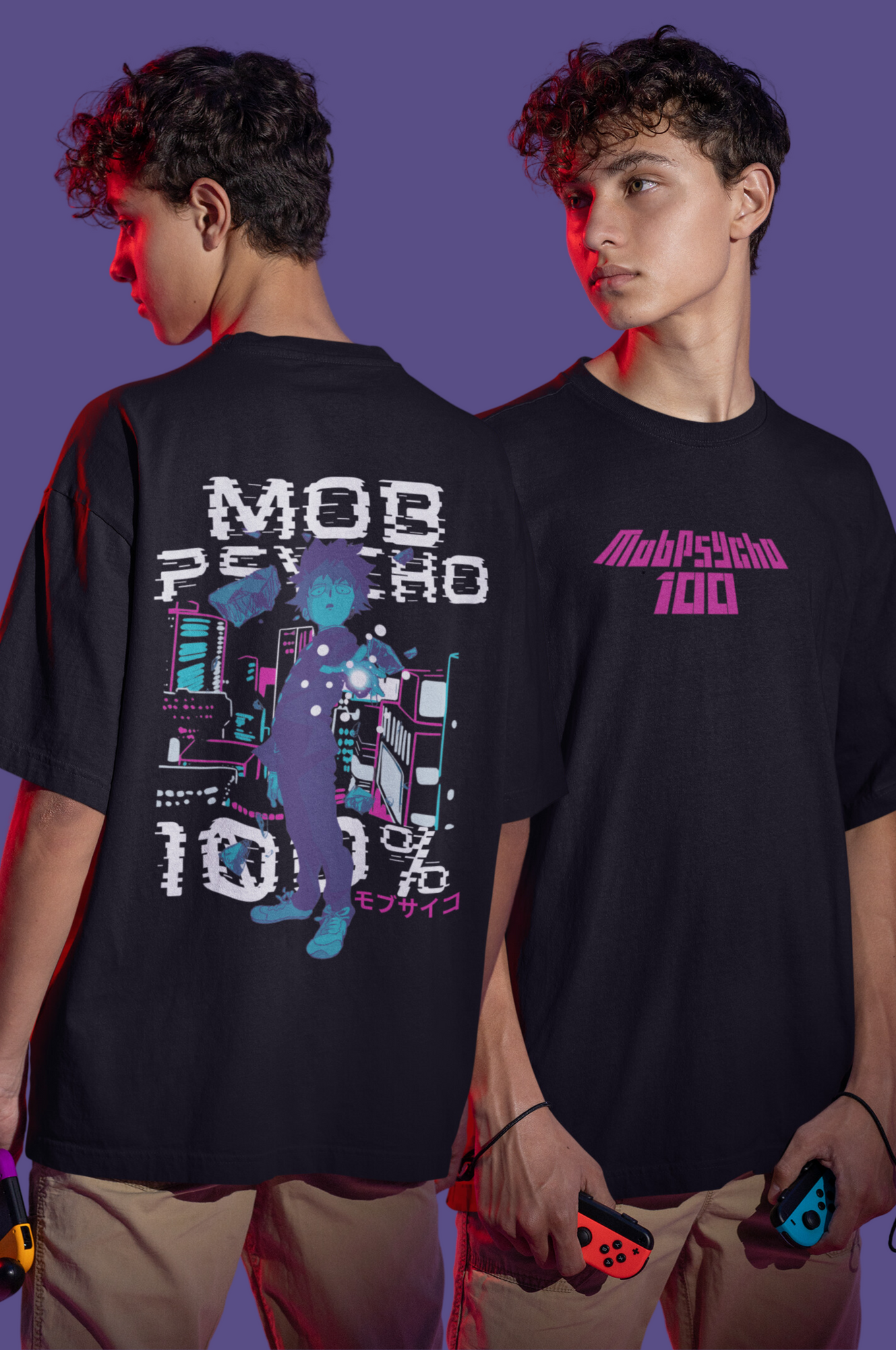 Mob Psycho 100 Unisex Oversize T-Shirt