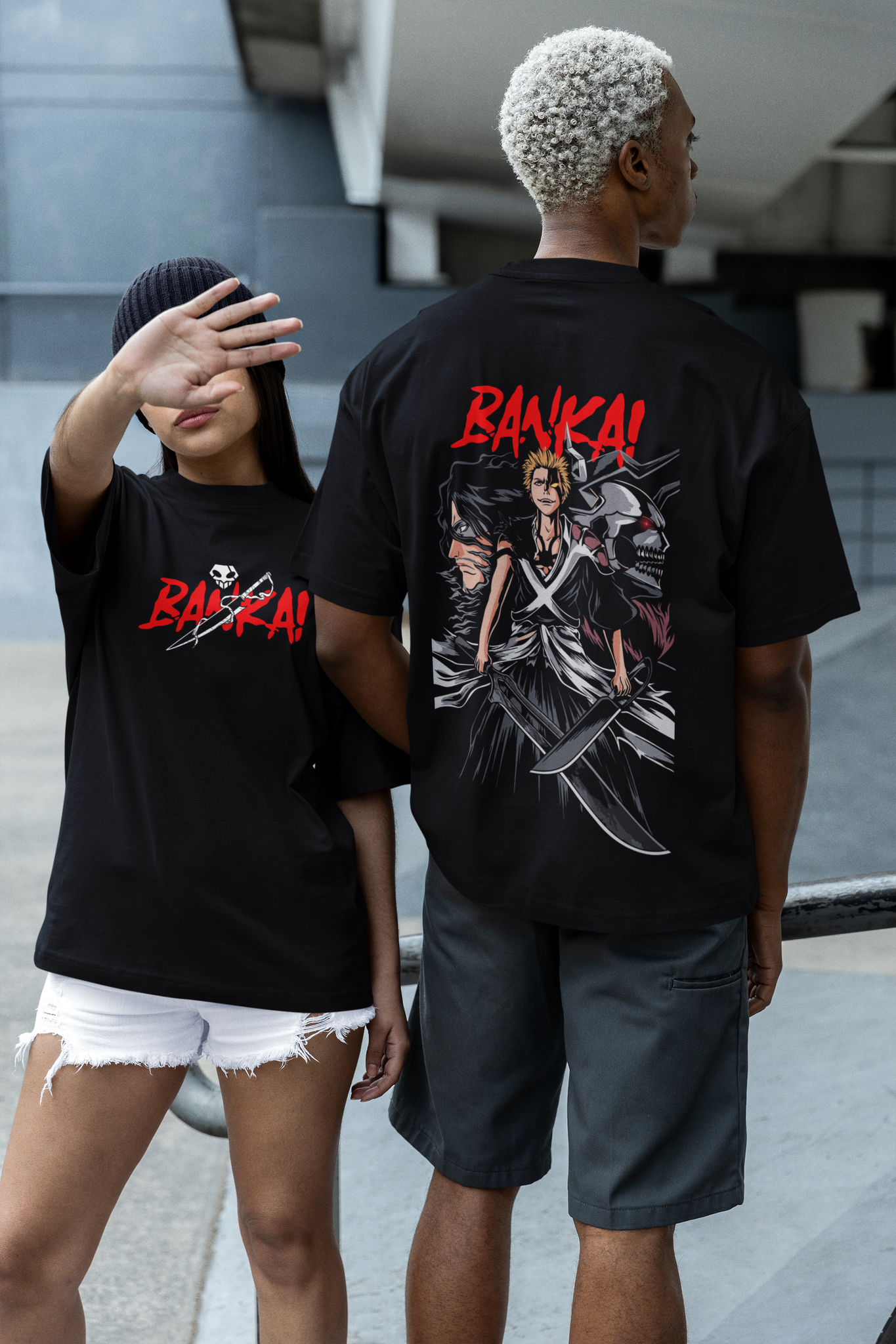 Final Form / Kurosaki Ichigo / Bleach/ Unisex Oversize T-shirt