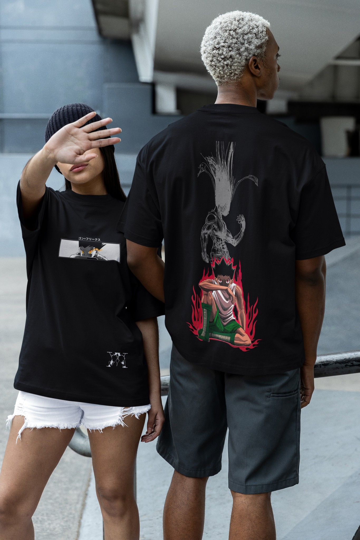 Gon Rage Mode / Hunter X Hunter / Unisex Anime Oversize T-Shirt