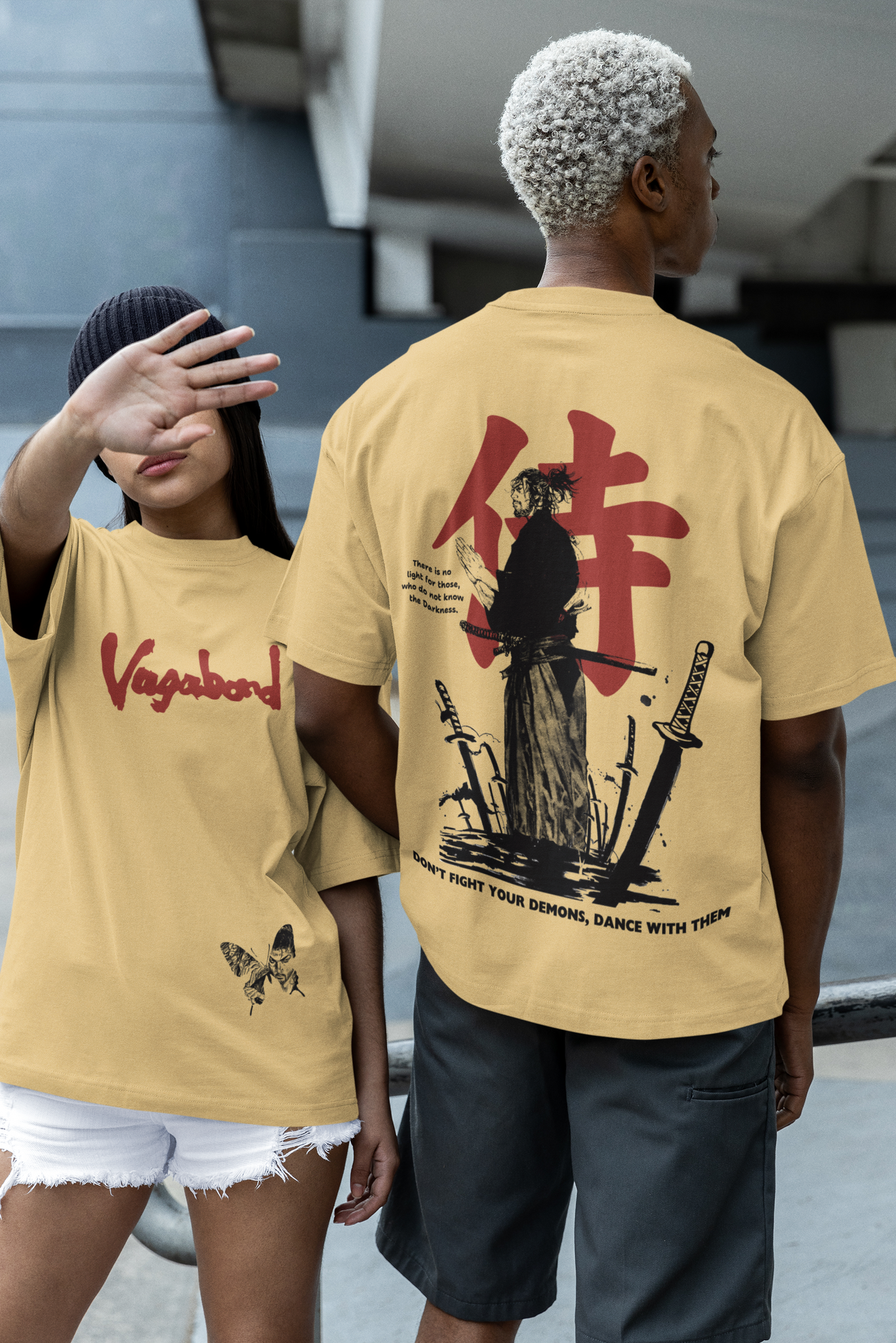 Miyamoto musashi / Vegabond / Unisex Anime Oversize T-Shirt