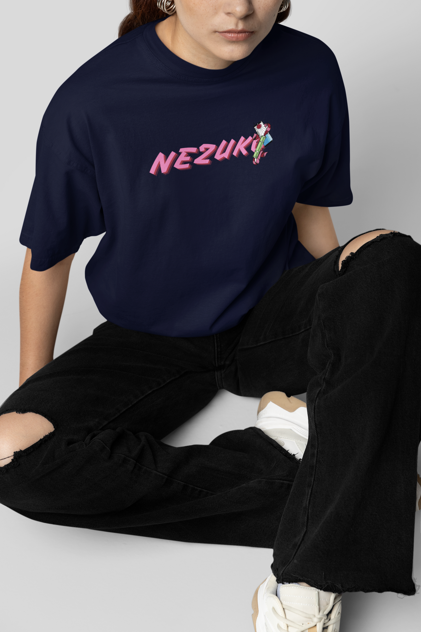 Nezuko/ Demon Slayer/ Oversize T-Shirt.