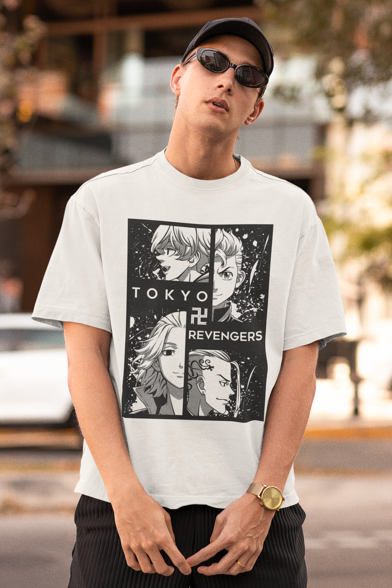 Tokyo Revengers X Walhalla (The Headless Angle) Unisex Oversize T-shirt