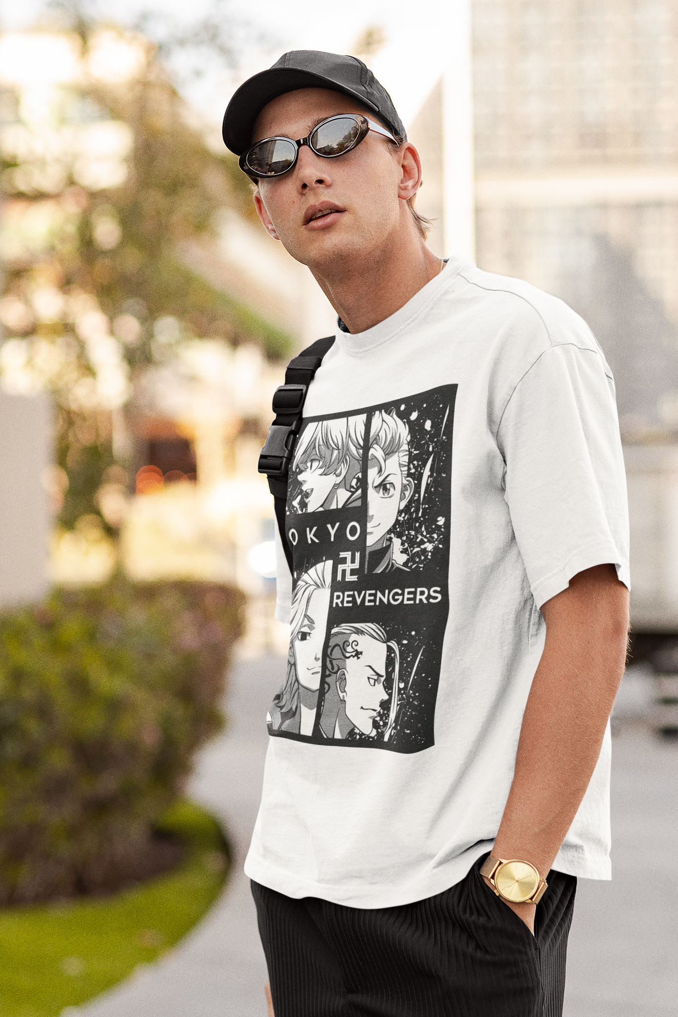 Tokyo Revengers X Walhalla (The Headless Angle) Unisex Oversize T-shirt