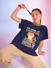 Arienai / Sarcasm / Unisex Oversize T-shirt.