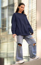Solid : Unisex Oversize sweatshirts