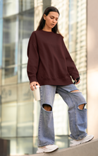 Solid : Unisex Oversize sweatshirts