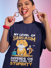Arienai / Sarcasm / Unisex Oversize T-shirt.