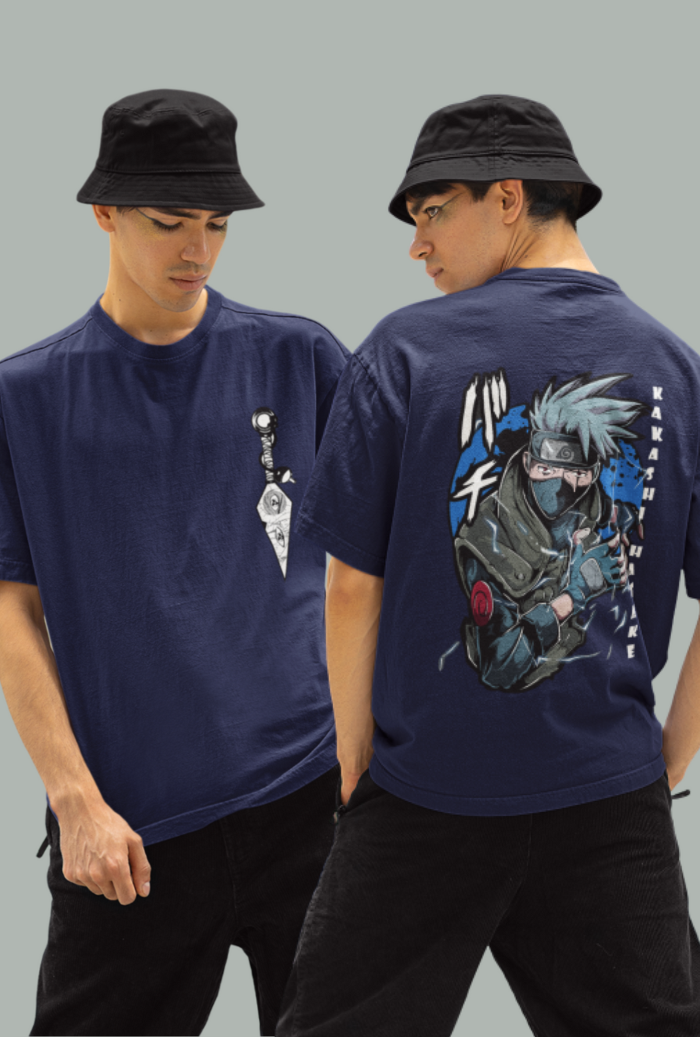 Naruto (Kakashi hatake) Unisex Oversize T-shirt