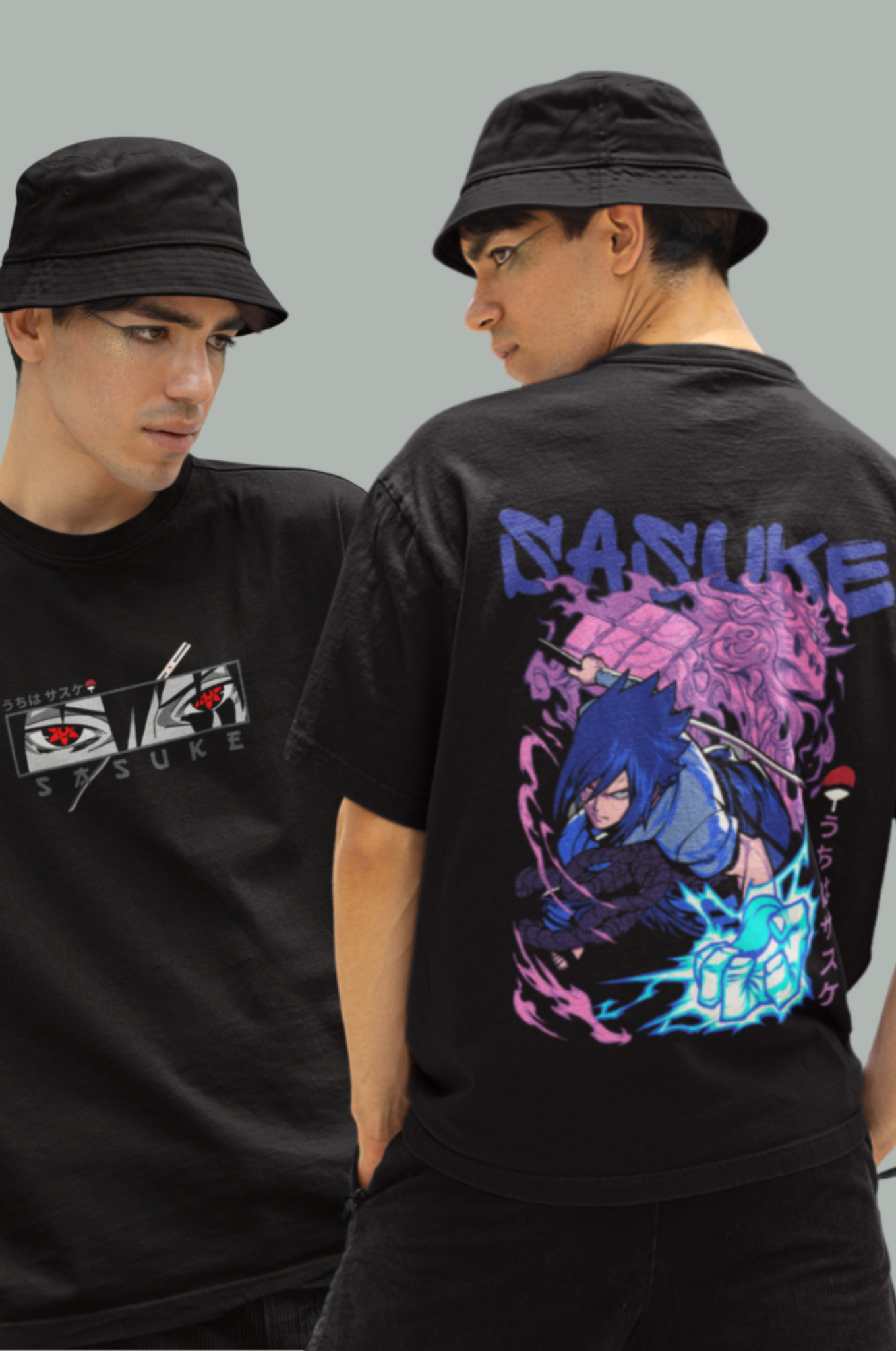 Naruto ( Uchiha Sasuke) Unisex Oversize T-shirt