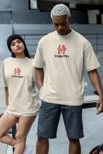 Warrior Samurai / Unisex Oversize T-Shirt / Off white