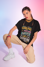 Blank Space (Lyrics) Oversize T-shirt for Women