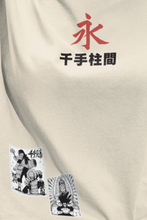 Senju Hashirama / Laughing Buddha/ Naruto / Unisex Oversize T-shirt Off White