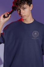Illuminati  Unisex Oversize T-shirt (Navy Blue}