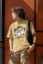 Attack On Titan (Eren Yaeger, Mikasa,Levi) Unisex Oversize T-shirt