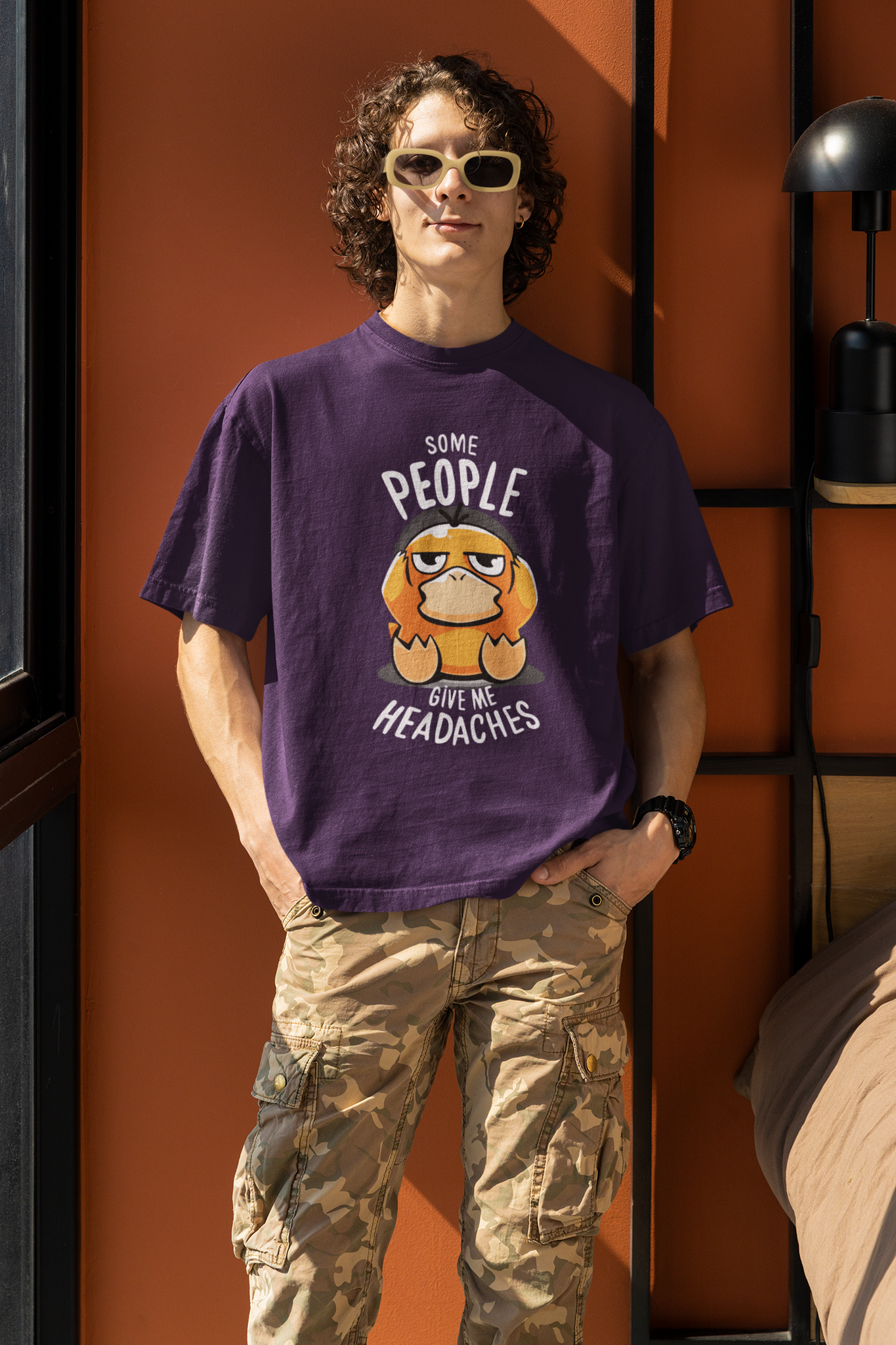 Pokemon (Psyduck) Unisex Oversize T-shirt